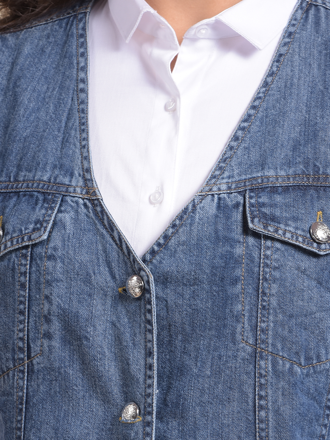 Numero Uno Women Solid Slim Fit Waistcoat